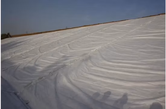 Tela no tejida perforada aguja del geotextil del 100% Pet/PP de alta resistencia