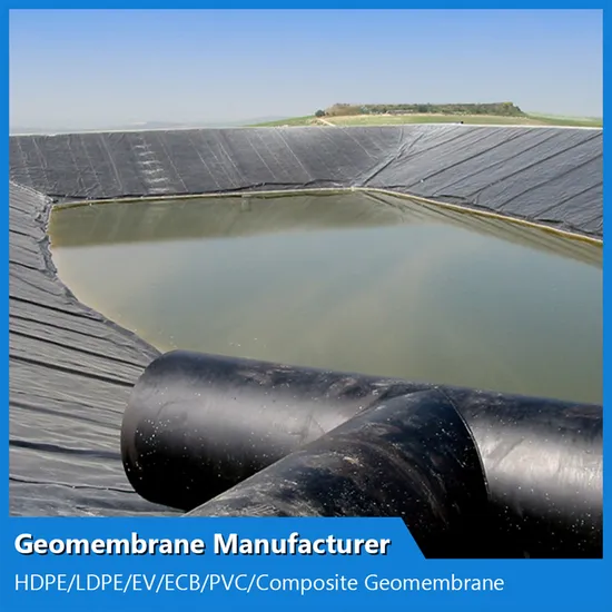 Precio de fábrica 0,2 mm-2 mm ASTM GM13 Anti-filtración Impermeable Revestimiento de estanque Impermeable Plástico Impermeabilización HDPE LDPE LLDPE PVC HDPE Geomembrana