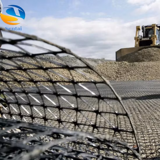 Fabricante CE ISO9001 Fábrica de geomallas de fibra de vidrio para la construcción de refuerzo de carreteras de entrada