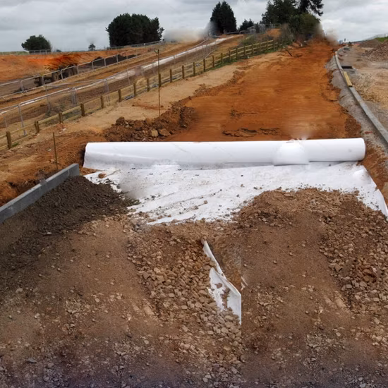 Tela no tejida de geotextil PP/Pet para construcción