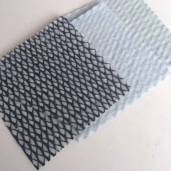 Geored compuesta 3D de 5 mm con geotextil no tejido para drenaje y filtración