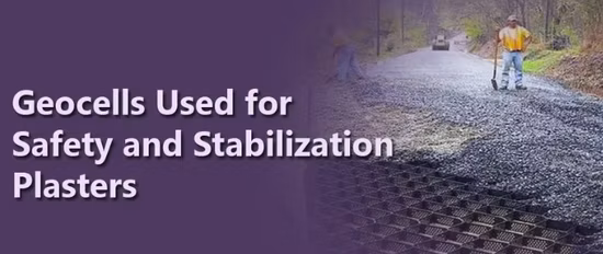 Geocelda de HDPE para la construcción de carreteras de muro de contención Rejilla estabilizadora de grava de bajo costo