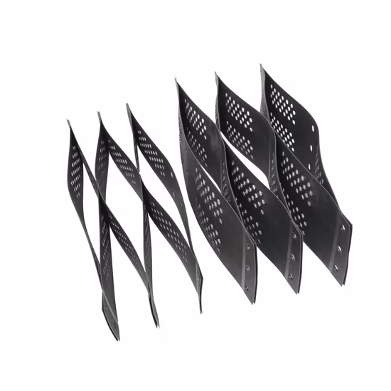 Geocelda de plástico HDPE texturizada y perforada Precio del fabricante Rejilla de grava Estabilizador de grava Geocelda