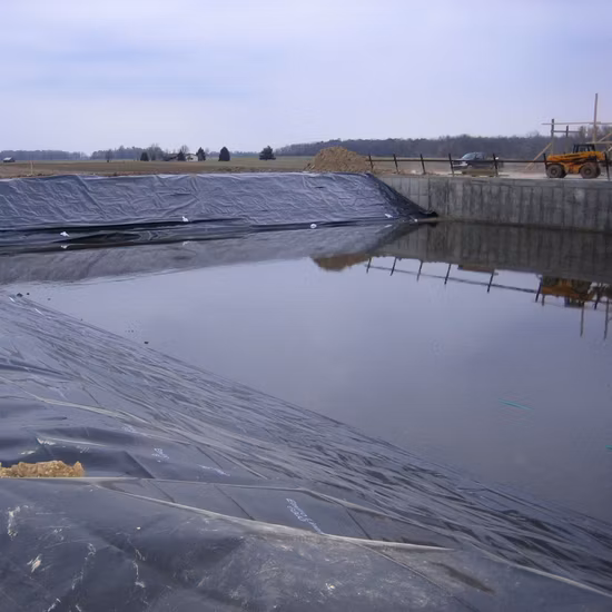 Geomembrana de HDPE/LDPE para revestimiento de estanques de acuicultura de tanques
