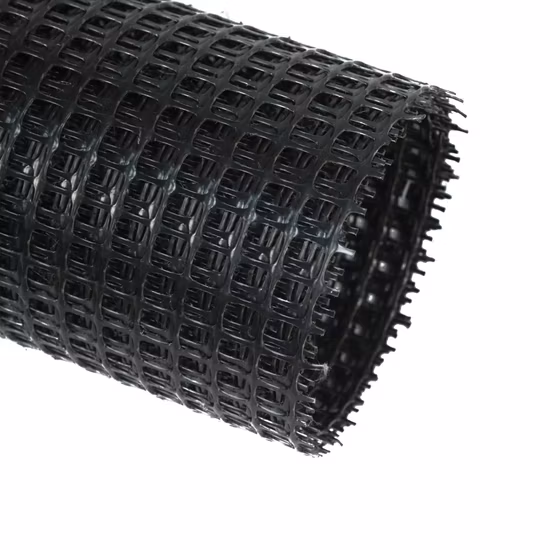 Muestra gratis Venta de fábrica PP Geomalla de plástico biaxial Precio barato